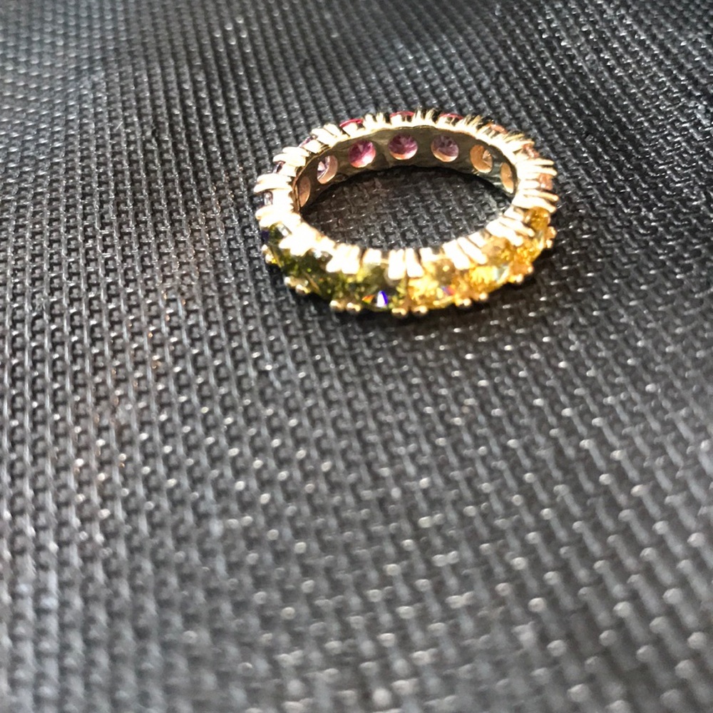 Multi Color Rainbow Ring - Picture 6 of 6